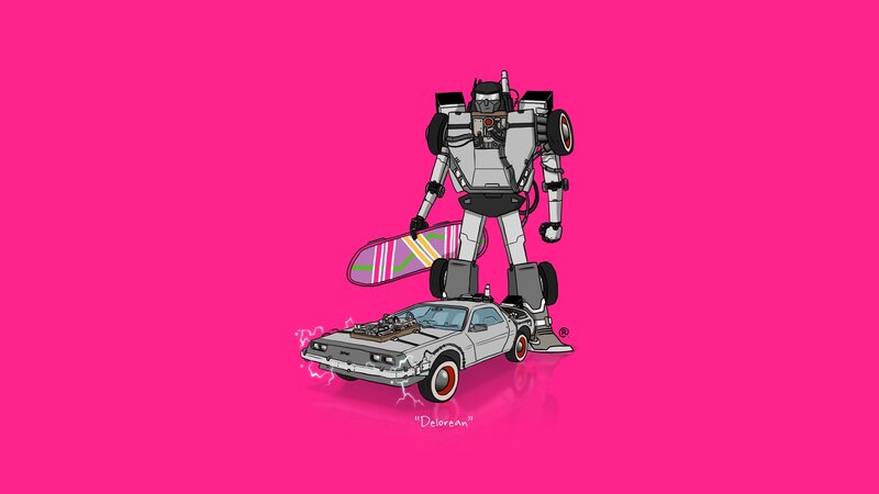 Robot Holding Skateboard