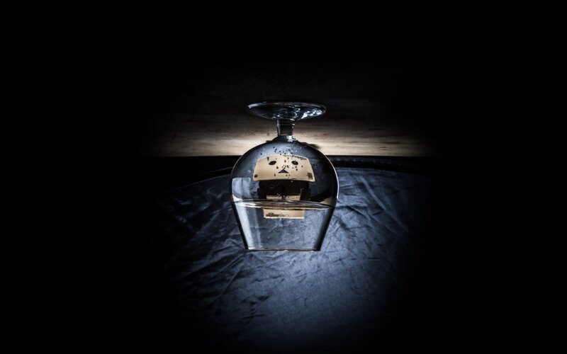 Robot in a glass dome