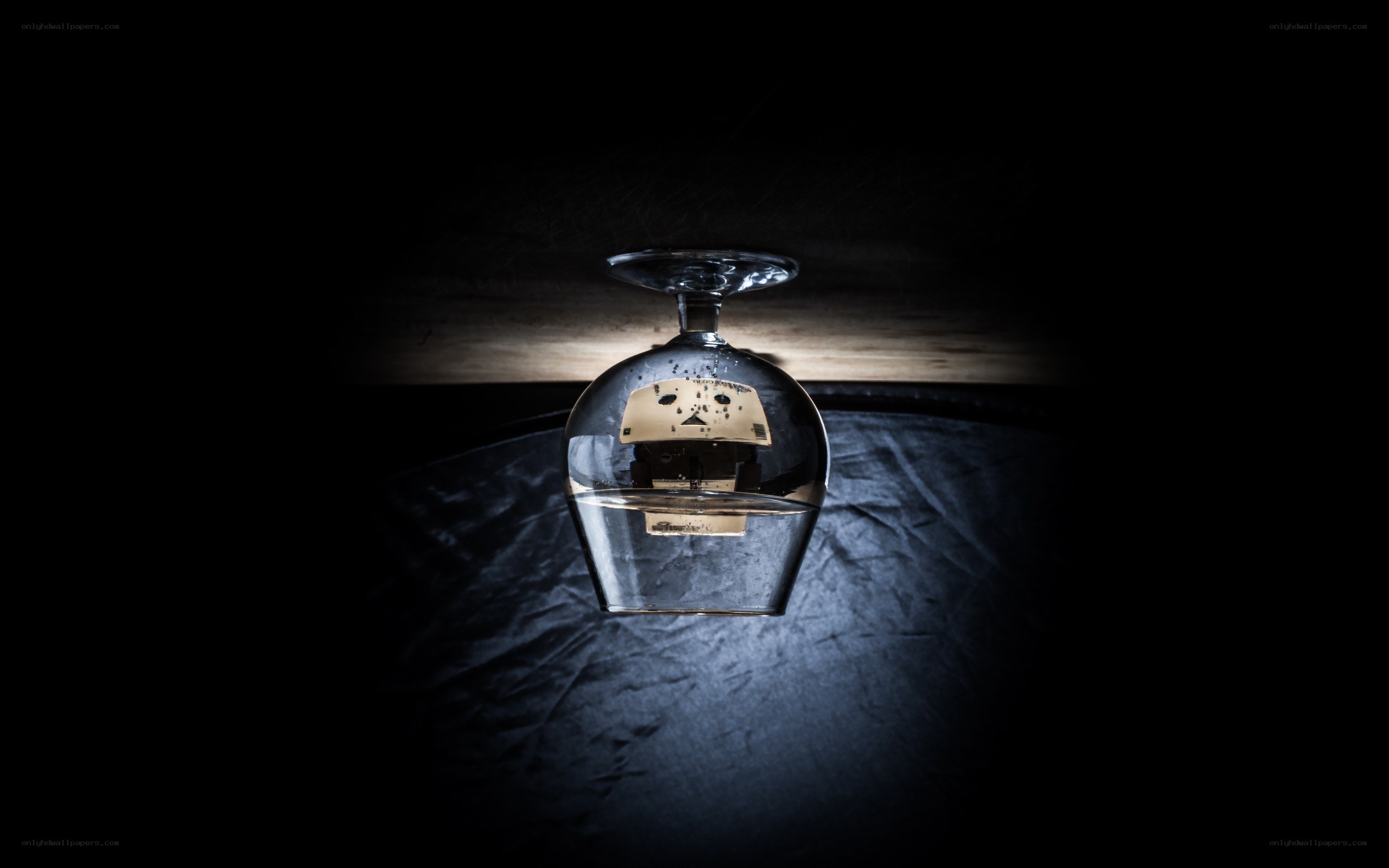 Robot in a glass dome