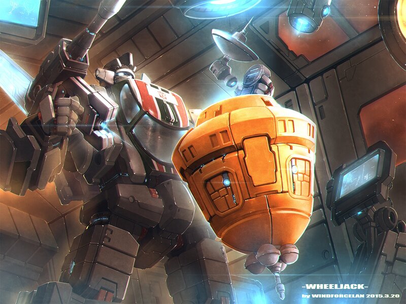 Robot in a Hangar