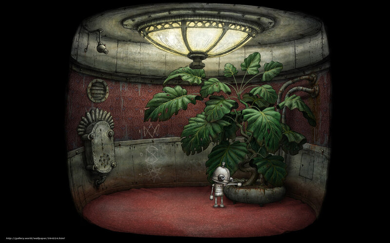 robot in a sealed room