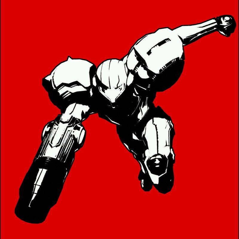 Robot in Action Pose — Red