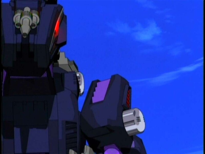 robot in blue sky