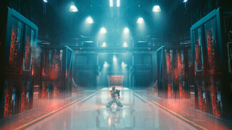 Robot in Corridor