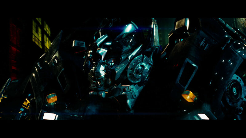 robot in dark city