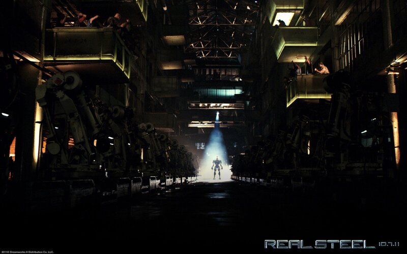Robot in Factory — Black