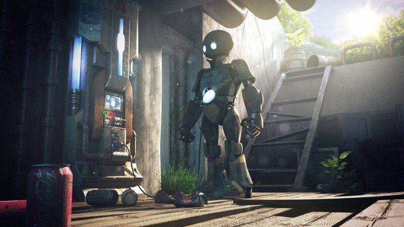Robot in Industrial Setting