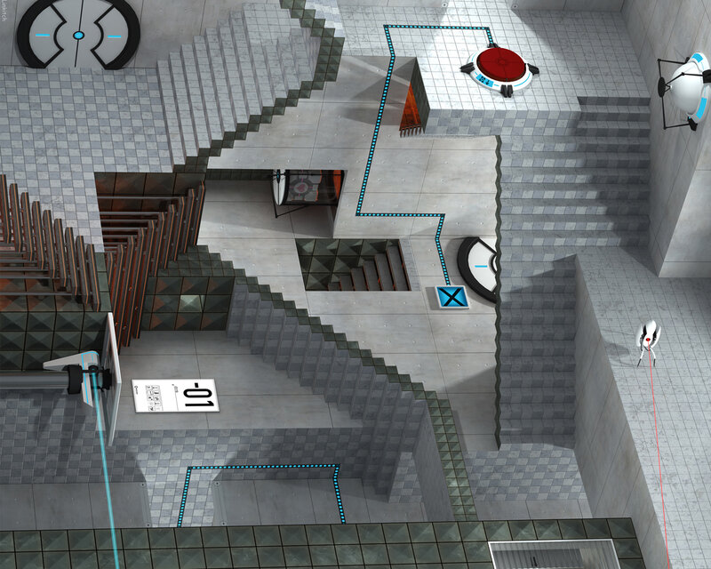 Robot in Puzzle Room