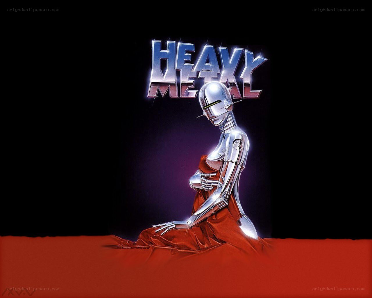 robot in red dress
