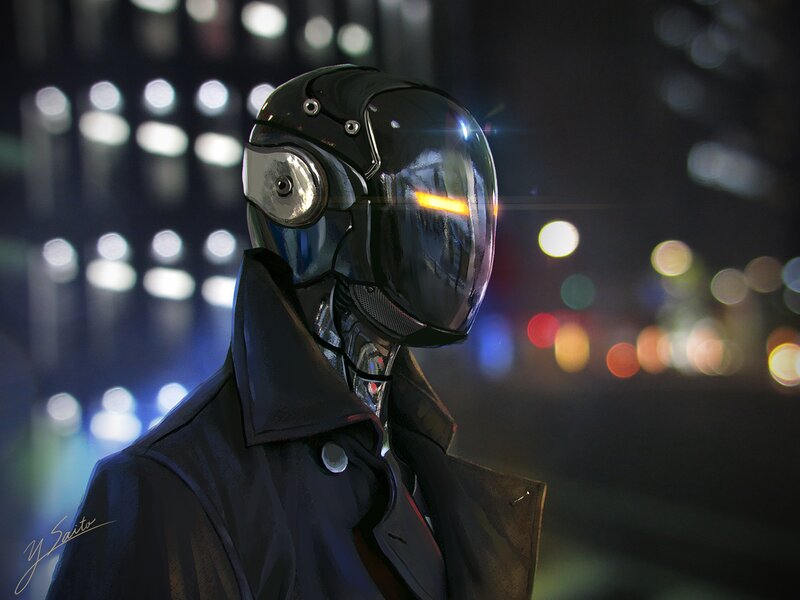 Robot in Trench Coat