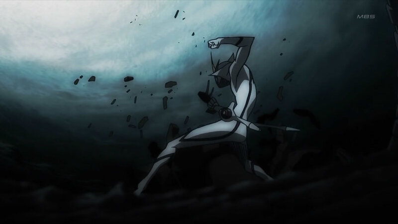 robot in underwater battle