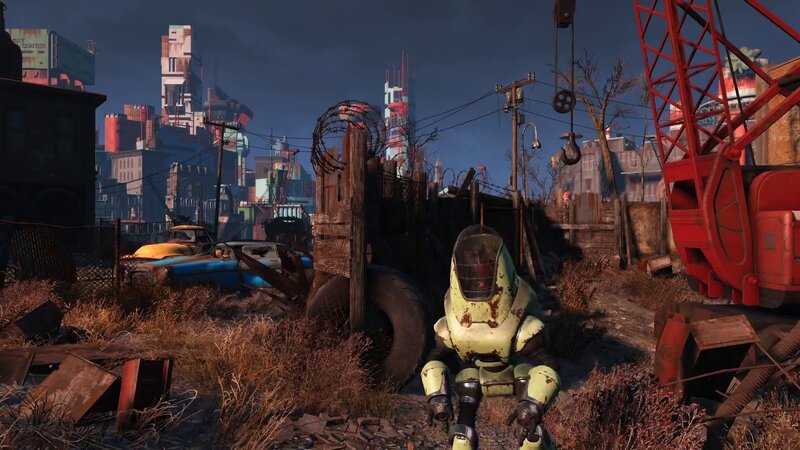 Robot in Wasteland