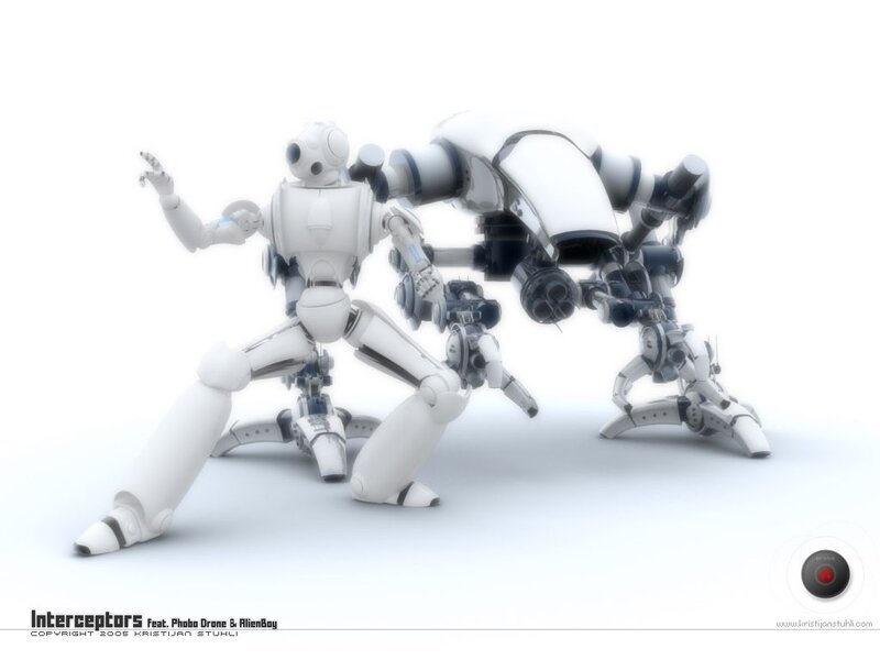 Robot Interceptors Artwork