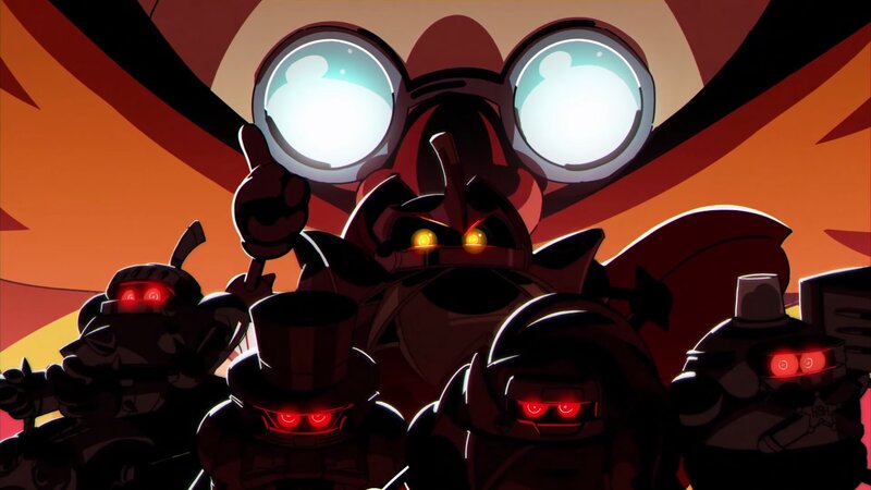 Robot Leader with Minions