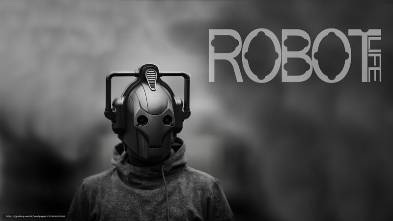 robot life concept
