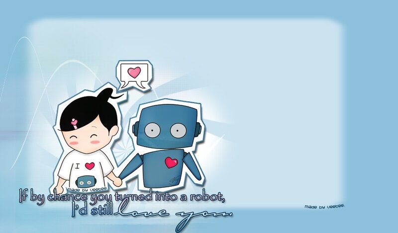 robot love illustration