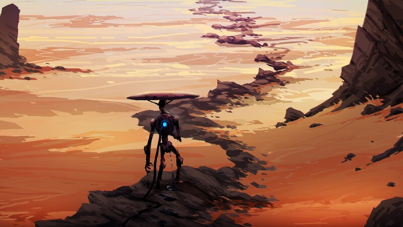 Robot on a Cliff
