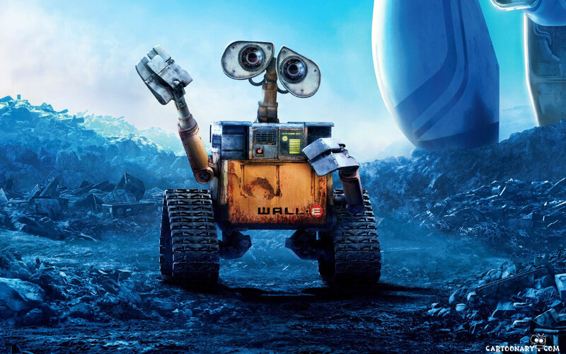 Robot on a Junkyard