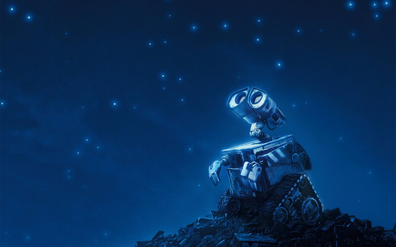 Robot on a Pile of Debris