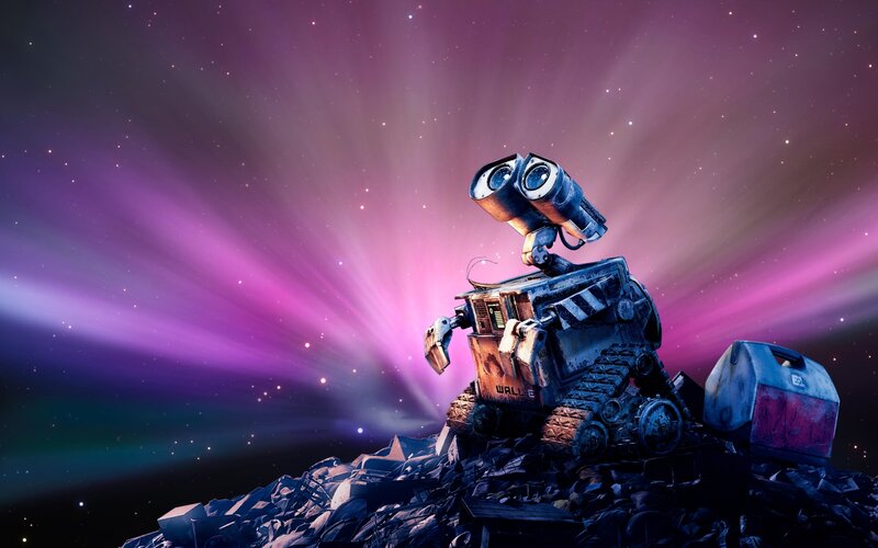 Robot on a Rocky Hill