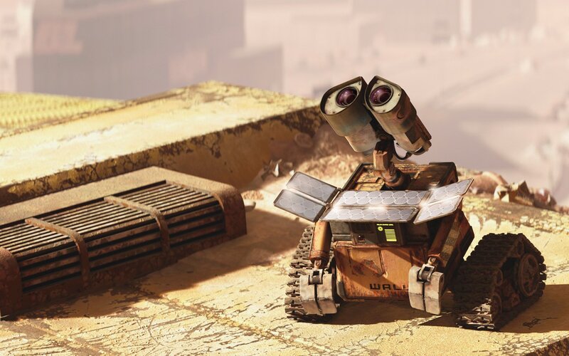 Robot on a Rooftop — Brown