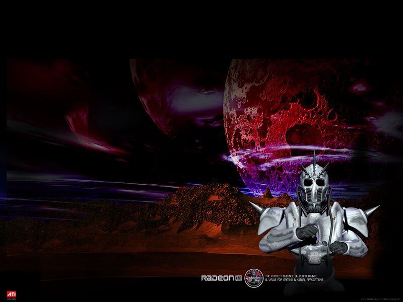 Robot on Alien Planet — Black