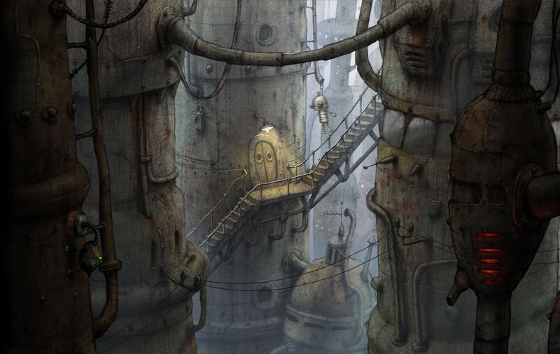 Robot on Staircase