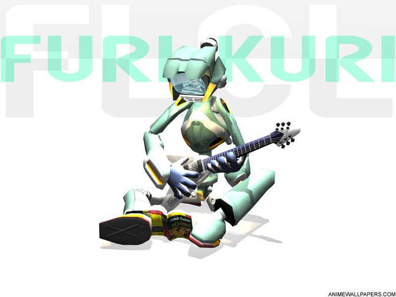 robot playing electric guitar