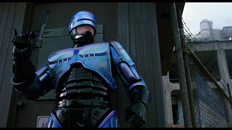Robot Police Officer — Blue, Dramatic