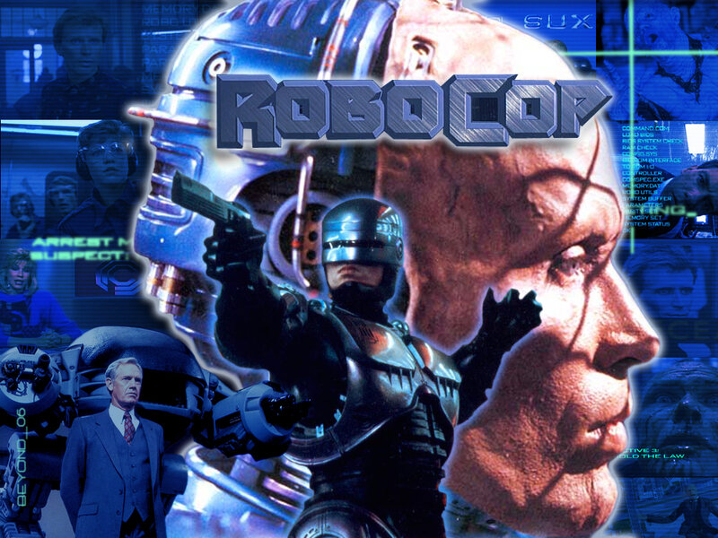 Robot Police Officer — Blue