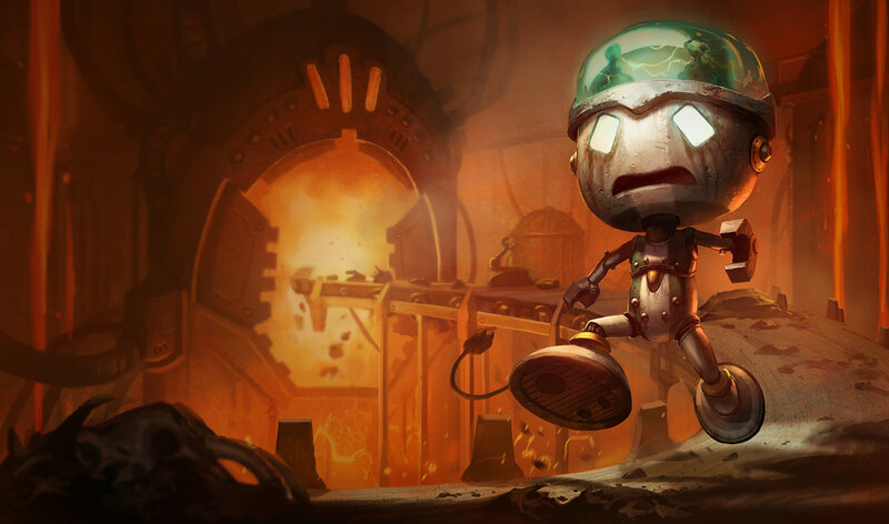 Robot Running from Explosion