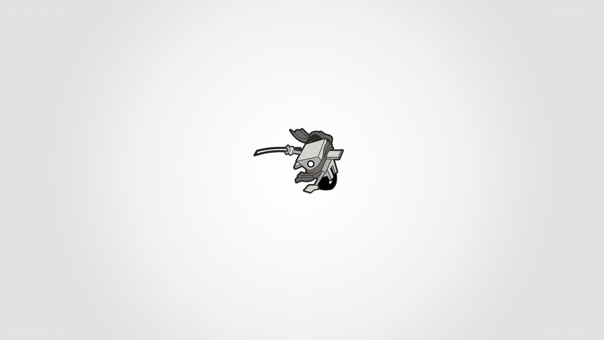 robot samurai character