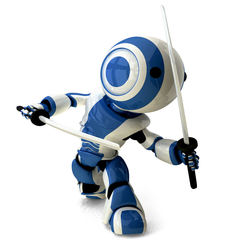 robot samurai warrior