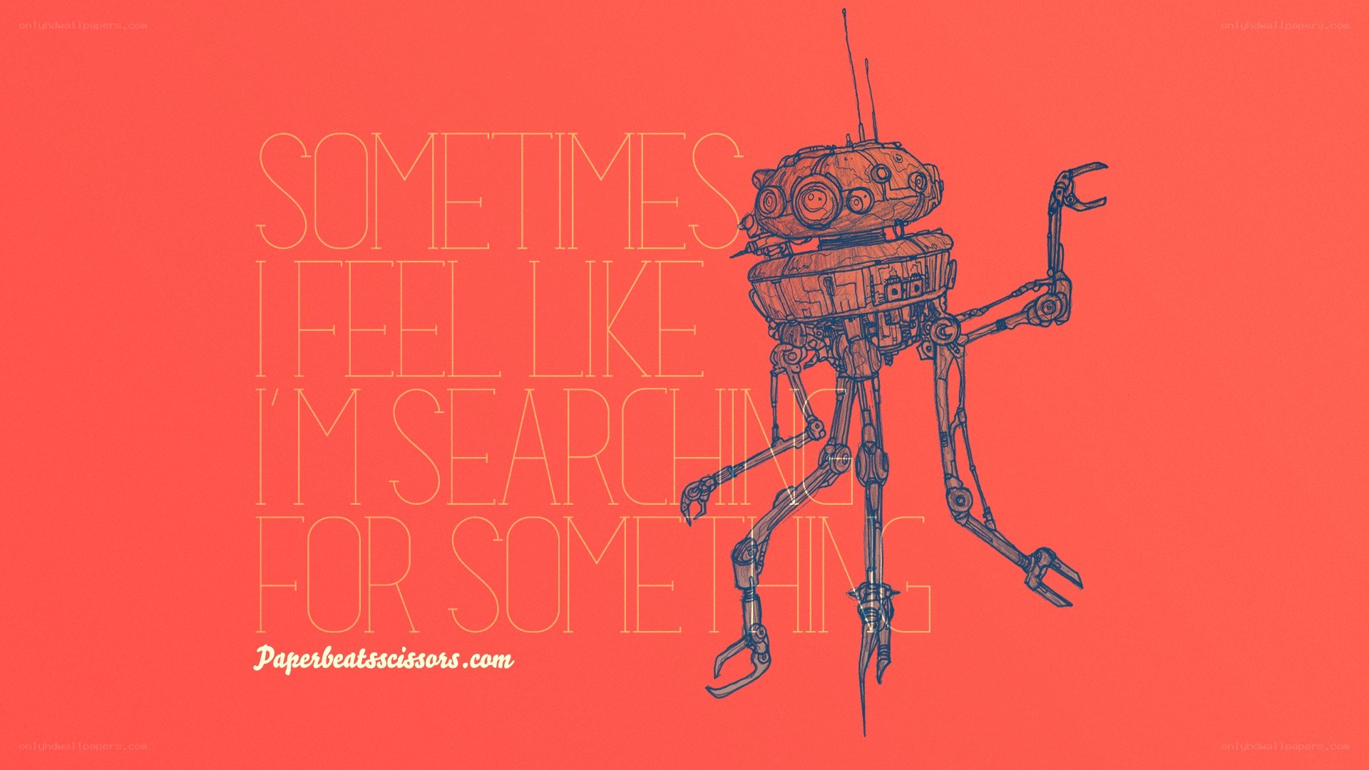 robot searching for something