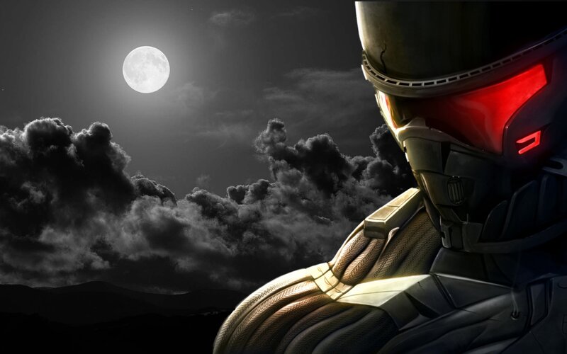 Robot Soldier in Helmet