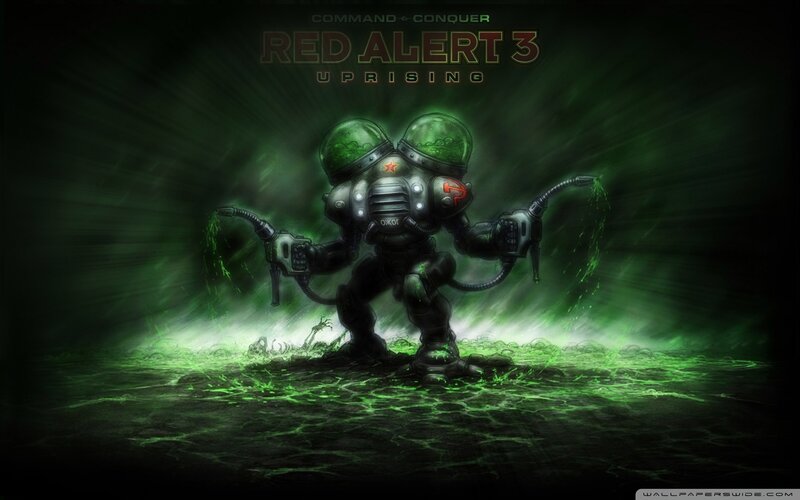 Robot Soldier with Green Gas