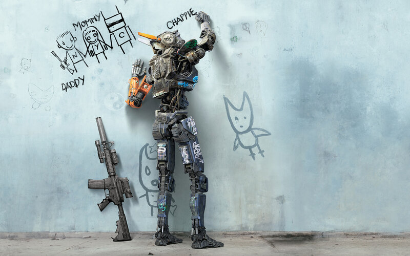 Robot Soldier with Rifle — Gray