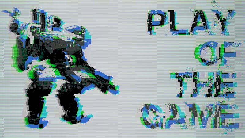 Robot Soldier with Weapon — Blue