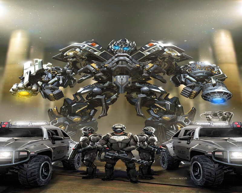 Robot Soldiers and Vehicles