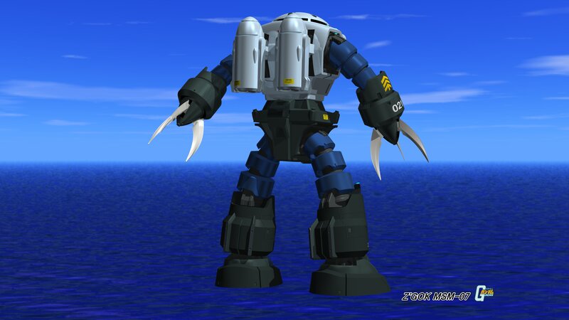 Robot Standing in Ocean