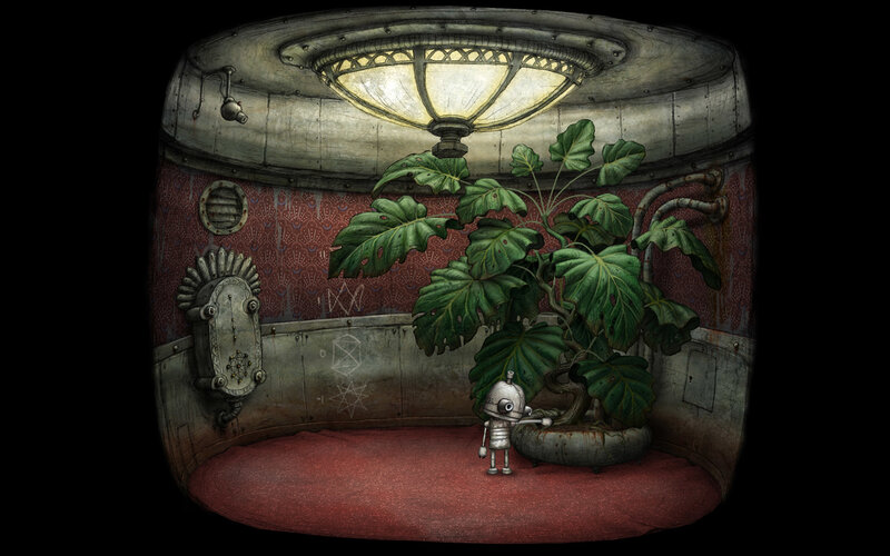 Robot Tending Plant