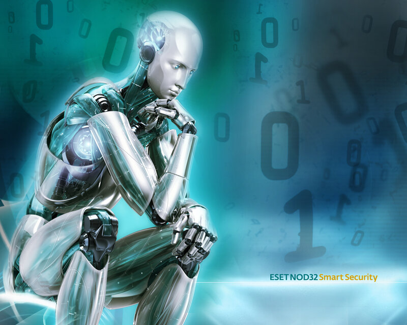 robot thinking about security