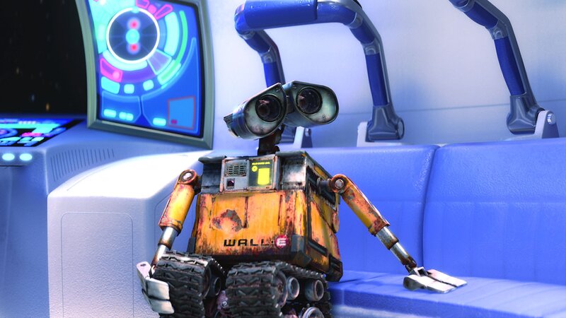 Robot Wall-e Sitting