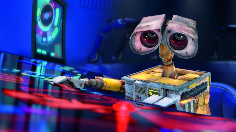 Robot Walle at Console