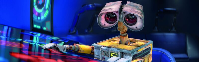 Robot Walle in Cockpit