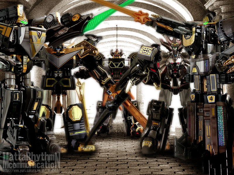 robot warriors in formation