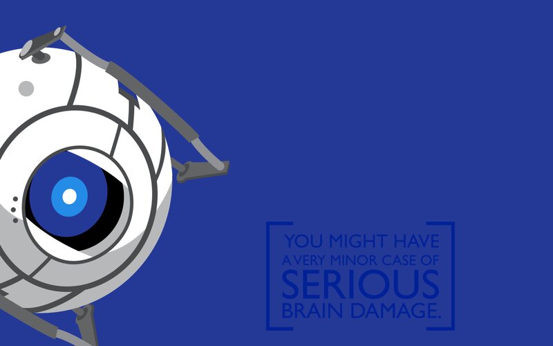Robot with Blue Eye