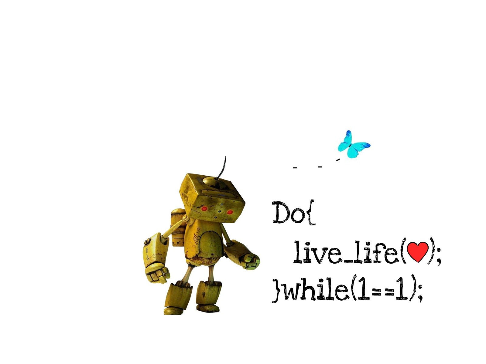 robot with code loop