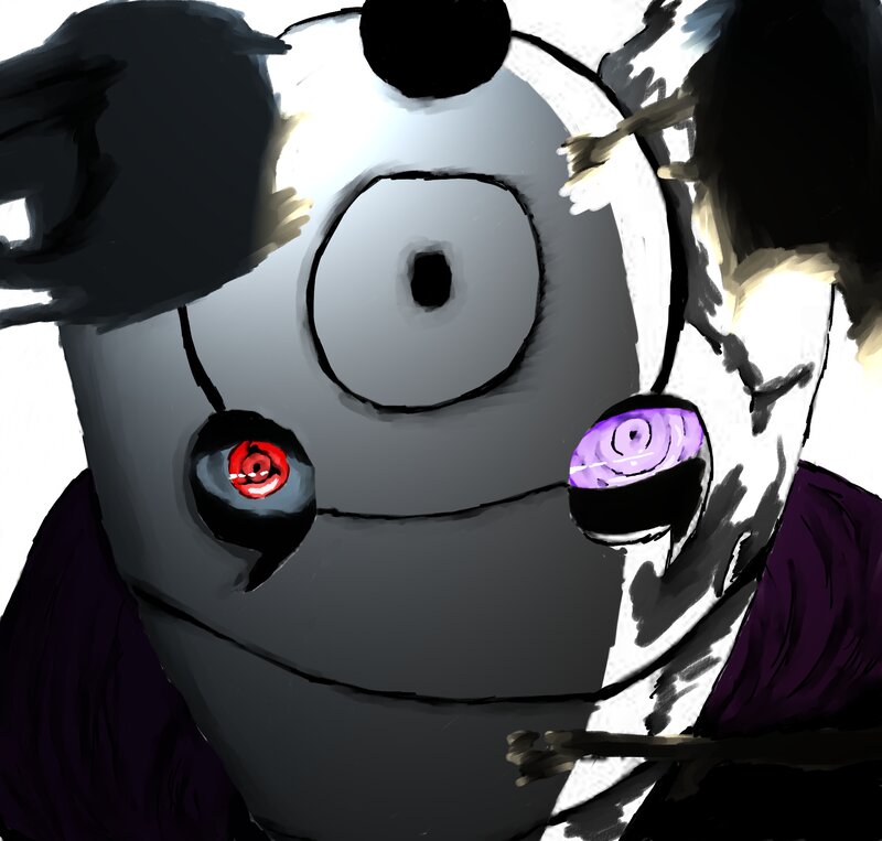 Robot with Glowing Eyes — Gray, Dramatic