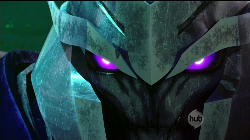 Robot with Glowing Eyes — Purple